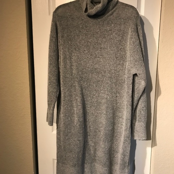 h&m turtleneck sweater dress
